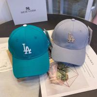 ♨✁ↂ South Korea 2022 spring NY baseball cap new LA small standard basic style embroidery men and women couple style peaked cap all-match