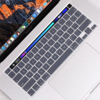 【☸2023 New☸】 g8lumg สำหรับ Macbook Pro 13นิ้วแผ่นครอบแป้นพิมพ์ A2289ภาษาอังกฤษเวอร์ชั่น Us ฟิล์มซิลิโคนนิ่มอุปกรณ์ป้องกันผิวหนัง Pro 13ทัชบาร์