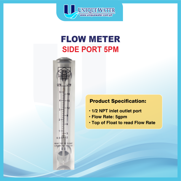 Flow Meter 5 GPM (Short) Lazada PH
