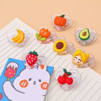 【jw】✉♞☏  30Pcs Transparent Fruit Clip Office School Supply Photo Paperclips Stationery