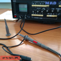 คลิปชุดทดสอบสารตะกั่วเครื่องตรวจคลื่นไฟฟ้า Maoyuanxing สำหรับ P6100 100MHz HP Tektronix