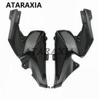 คาร์บอนด้านหน้าด้านบนแผงด้านใน Fairing สำหรับ Kawasaki Z900 2020 2021 2022 Z 900ถังแก๊สด้านข้างฝาครอบแผงด้านข้างภายใน Trim แผง