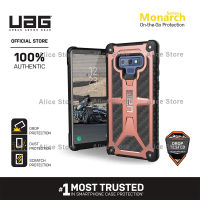 UAG Monarch Series Phone Case for Samsung Galaxy Note 9 with Military Drop Protective Case Cover - Rose Gold
