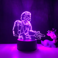 Led Light Halo 3 ODST for Child Bedroom Decor Lighting Kids Birthday Gift Home Decoration Battery Powered 3d Lamp Bedside