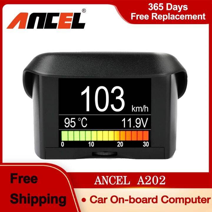 ANCEL A202 Auto On-board Computer Scanner Car Digital OBD 2 Computer ...