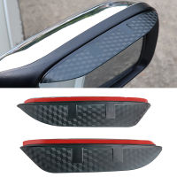 สำหรับ Mitsubishi ASX Lancer Pajero Sport Outlander Eclipse Cross Galant Grandis รถด้านหลังดูกระจก Rain Visor Guard Cover