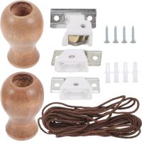 【LZ】ﺴ✵  Persianas Peças para Persianas Reparação de Cortinas Componente de Corda Fitting Shade Acessórios de madeira