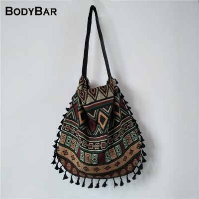 Bohemian Fringe Shoulder Bag For Ladies Vintage Tassel Hippie Gypsy Fringed Handbag Women  39;s Open Bag Bags Chic Messenger Bags 【MAY】