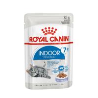 [ยกกล่อง] Royal Canin Indoor 7+ อาหารเปียกสำหรับแมว เลี้ยงในบ้าน อายุ 7 ปี+ กล่อง 85 กรัม 12 PCS