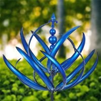 Wind Spinner Rotator Harlow Wind Rotator Iron Windmill Gardening Plug Wind Spinners for Garden