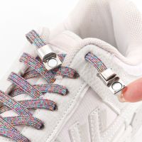 【HOT】❄ Elastic Shoe Laces Sneakers Metal Lock Magnetic Shoelaces Ties installation Lazy Shoes Accessories