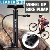 120PSI Bike Bicycle Cycling Air Pump Hand Ball Inflator Wheel Up High Pressure Portable Black Bike Pump
