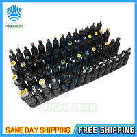 56pcs Universal Laptop Dc Power Supply Adapter Connector 5.5x2.1mm Female to Laptop Ac Dc Jack Plugs for Asus Hp Notebook