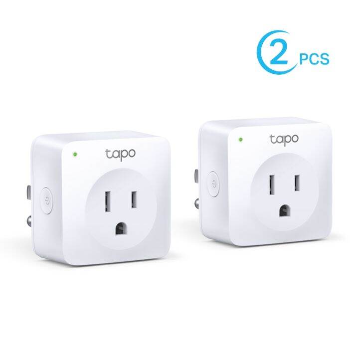 tp-link-tapo-p100-smart-plug-2-pack-สมาร์ทปลั๊ก-1กล่อง-2-ชิ้น-ของแท้-ประกันศูนย์-1ปี