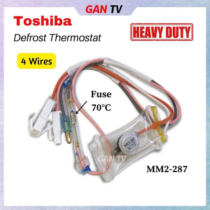 Heavy Duty Toshiba MM2287 Refrigerator Fridge Defrost Thermostat