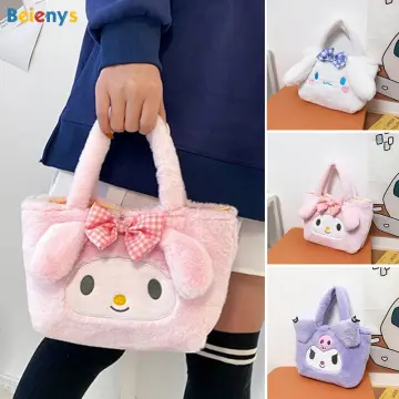 Hello Kitty Girl Bag Anime Sanrio Cinnamoroll Kuromi Melody Messenger Bag  Cute Lolita Jk Uniform Shoulder Bag Cartoon Woman Gift