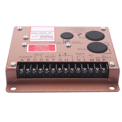 Electronic Engine Speed Controller, ESD5500E Governor Generator Controller Panel for All Kinds Of Electromagnetic Interference Around the Engine
