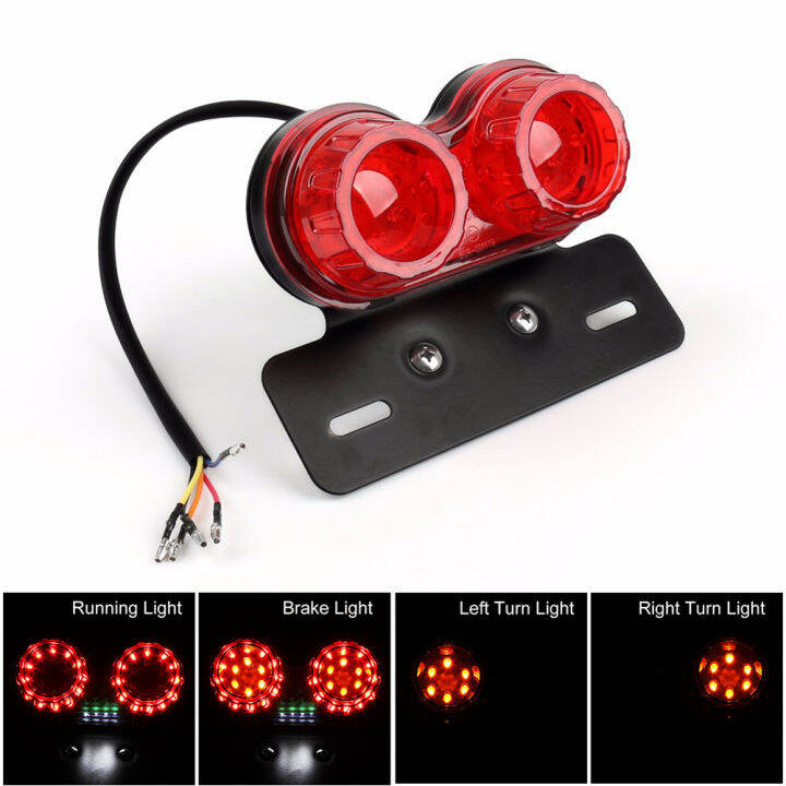 new-motorcycle-led-light-twin-dual-turn-signal-ke-license-plate-integrated-light-taillight-modified-lamp-night