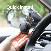 【CW】Universal Car Turning Steering Wheel Booster Spinner Knob 360องศา Rotation Metal Bearing Power Handle Ball Shaped Booster