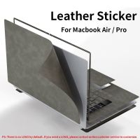 เคสแล็ปท็อปหนัง MacBook Pro 16 A2485สำหรับ MacBook Air 13ชิป M1 A2337สำหรับ11,12,14,15.6นิ้วเคสสกินสติ๊กเกอร์ A2442