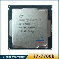 Intel core i7-7700K i7 7700k 4.2 GHz quad-core โปรเซสเซอร์ซีพียูแปดเธรด 8m 91w LGA 1151