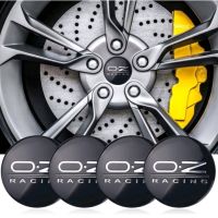 Style OZ RACING Car Wheel Center Hub Cap Sticker Emblem 04 pcs 56mm