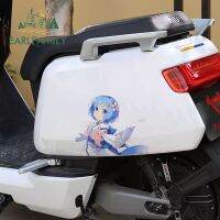 EARLFAMILY สติกเกอร์ติดรถยนต์13ซม. Re Zero Rem,กระติกน้ำมอเตอร์ไซค์อุปกรณ์เสริมรถยนต์กันน้ำกันรอย
