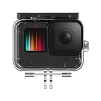 ดำน้ำเคสกันน้ำกรณีกล้องครอบคลุมที่อยู่อาศัยสำหรับ Gopro ฮีโร่9 10 11สีดำดำน้ำป้องกันใต้น้ำ