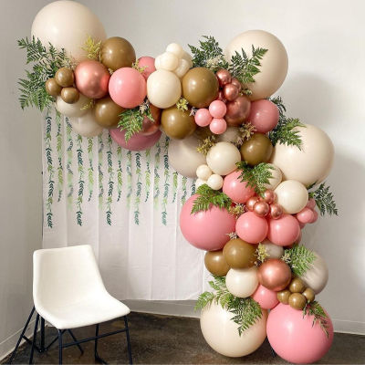 102pcs Retro Morandi Balloon Arch Wedding Arch Baby Shower Decorations Party Balloons Garland Arch Birthday Festival Decoration