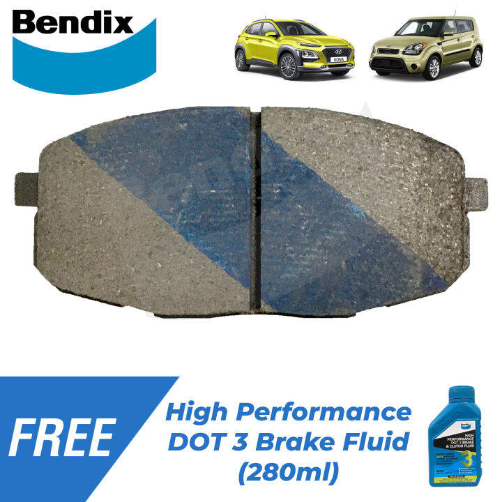 Bendix Brake Pads GCT DB1754 Front Set for Hyundai Kona 20192022