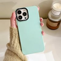 【On Clearance】Casetify Candy สีเขียว Liquid ปลอกซิลิโคนสำหรับ For iPhone 7 8 Plus 7 + 8 + X XS XR 11 13Pro 12 13 Pro Max 360 ° Shockproof Soft TPU Case Cover