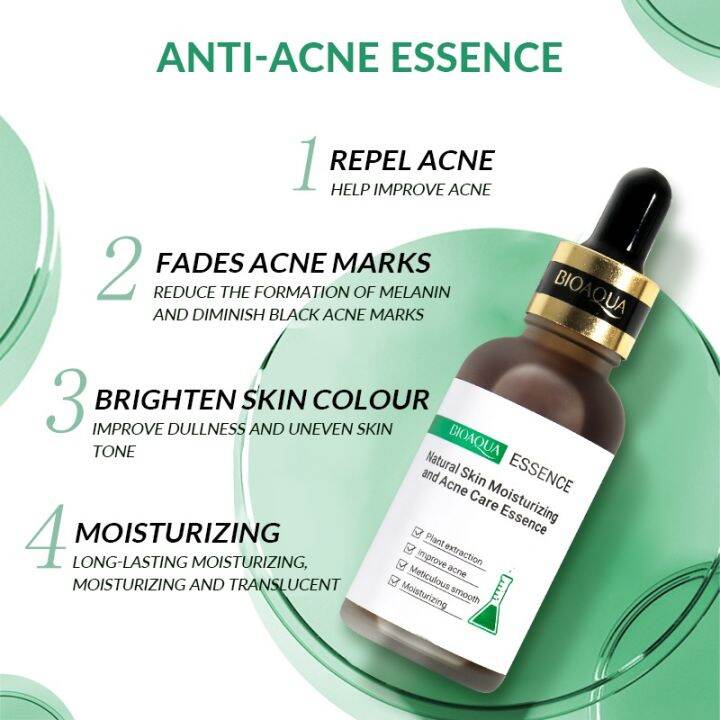 BIOAQUA Serum Moisturizing Essence 30ml Niacinamide Acne Care