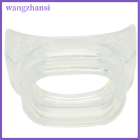 Wangzhansi ท่อดำน้ำซิลิโคนใสร้อนดำน้ำลึกตัวควบคุมปากเป่า