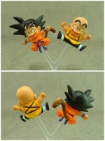 BANDAI Action Figure HG Gacha13 Bullet Son Goku Kuririn ยี่ห้อใหม่ Out-Of-พิมพ์รุ่น