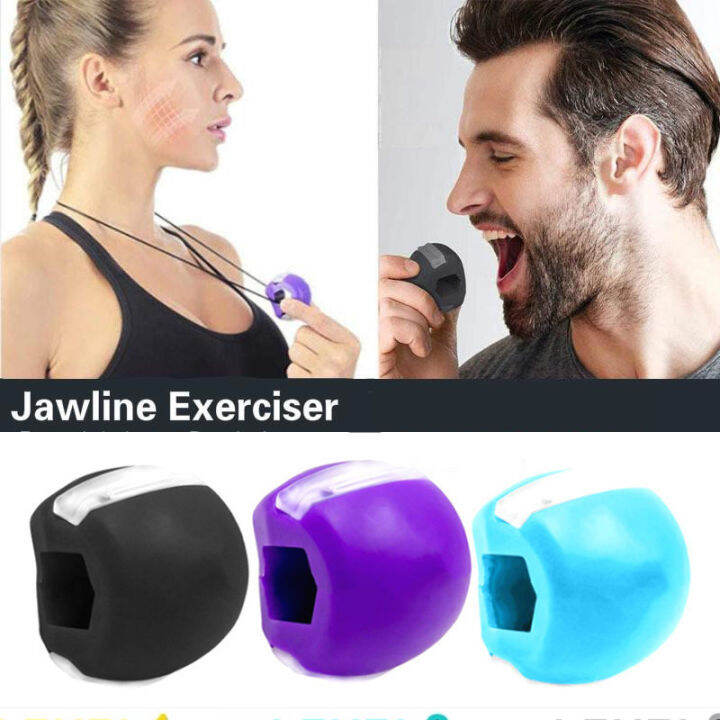 Jawline Exerciser Ball Jawline Shaper Chew Ball machine Jawzrsizer Ball Cheek Exercise Jawsizer