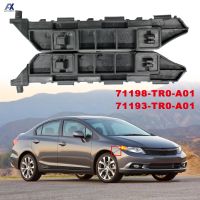 New prodects coming For Honda CIVIC Sedan 2012 - 2015 Car Front Bumper Retainer Brackets Spacer Left Right Pair Side Beam Mount Support 71198TR0A01