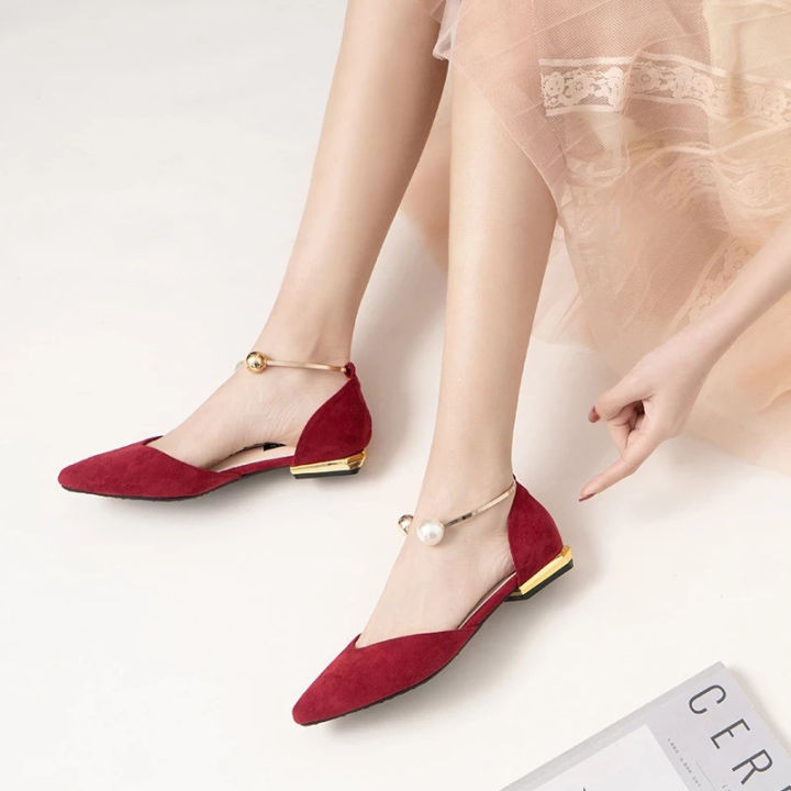 beyarne-pearl-ring-solid-pointed-toe-flock-ballet-flats-woman-loafers-shallow-slip-on-shoes-women-party-metal-low-heels-ballerin