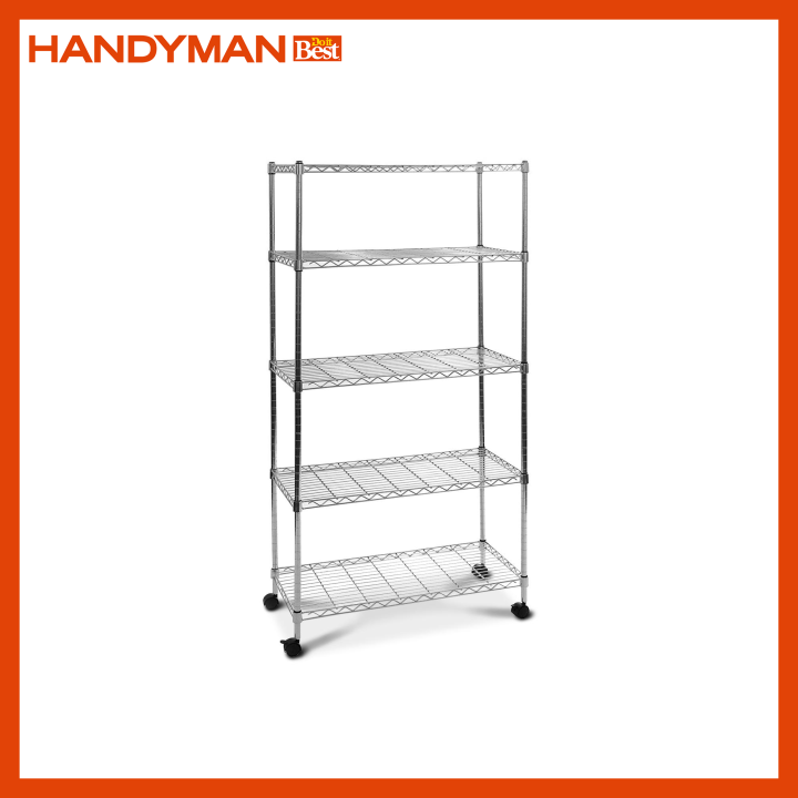 Seville Classics 5Tier UltraDurable® CommercialGrade Shelving