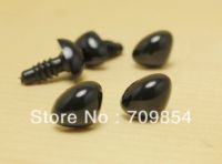 free shipping!!! 300pcslot 15MM Safety Noses Doll Noses Toy Noses Amigurumi BLACK noses