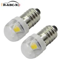 2pc E10 Light DC 3V 6V 12V 5050 LED Screw Indicator Bulb Mini Warning Automobile instrument lamp Width Signal Lamp 4300K White Bulbs  LEDs  HIDs