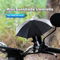 1PC Phone Holder Umbrella Universal Phone Stands Umbrella Motorcycle Sun Shade Bicycle Parasol Waterproof Outdoor Supplies