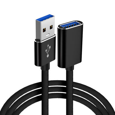 สายเก็บข้อมูลขนาดใหญ่ป้องกันการรบกวน Plug And Play Hot-Swapping Driver ฟรีเอาต์พุตที่เสถียรการถ่ายโอนข้อมูลปลอดภัย USB 2.0 Extender Cable อุปกรณ์เสริมคอมพิวเตอร์สายเคเบิลข้อมูลแบบพกพา