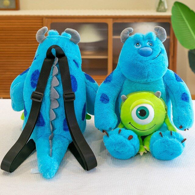 35cm-monsters-university-inc-cartoon-backpack-james-p-sullivan-mike-wazowski-children-baby-school-bag-stuffed-plush-toys-doll