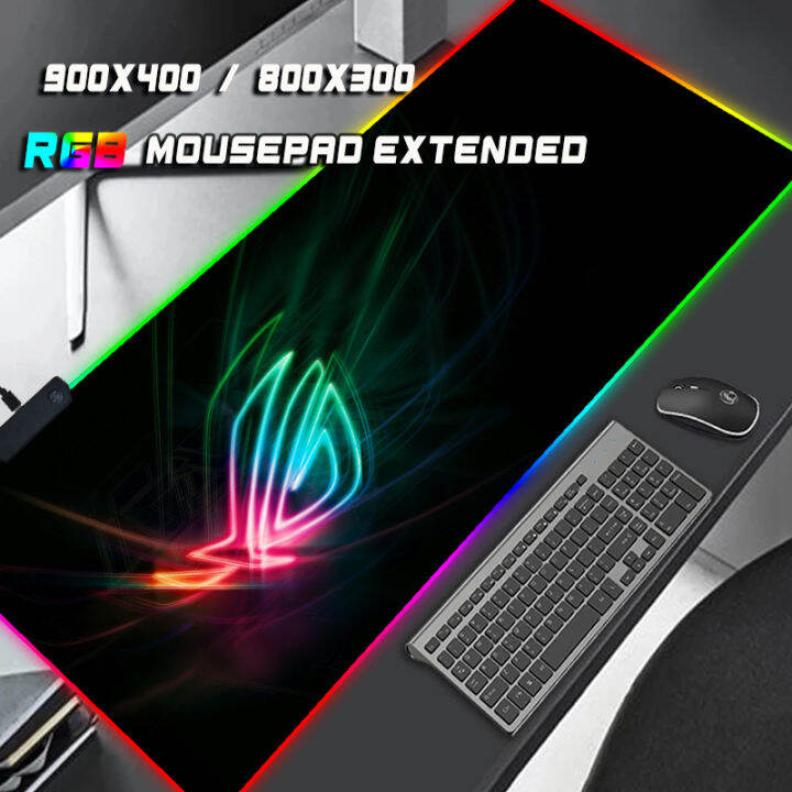 LED Extra Large RGB Mousepad keyboard pad large mouse pad extension