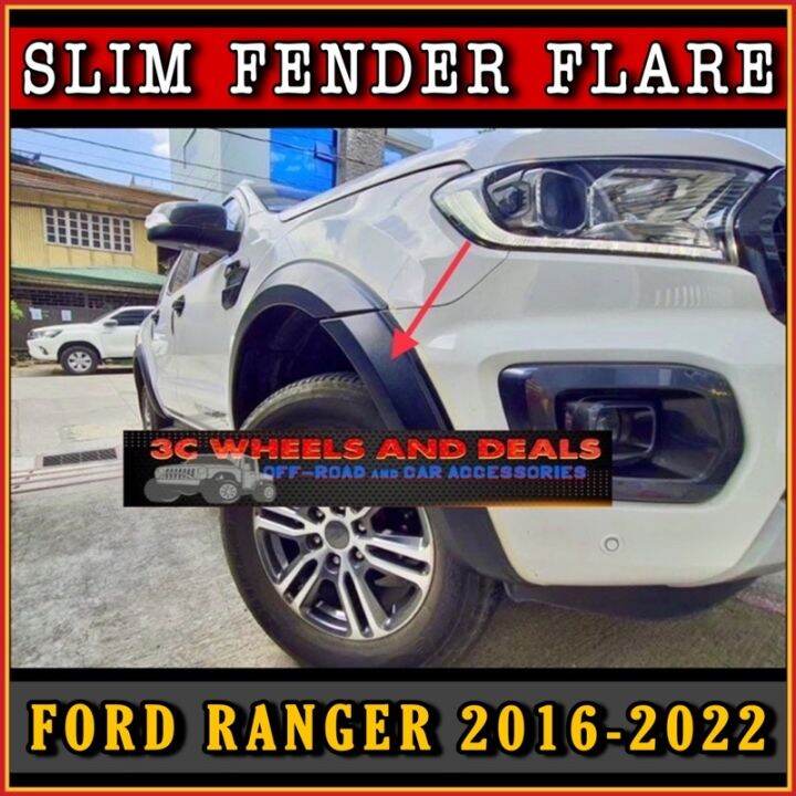 FORD RANGER 20162022 SLIM FENDER FLARES Lazada PH