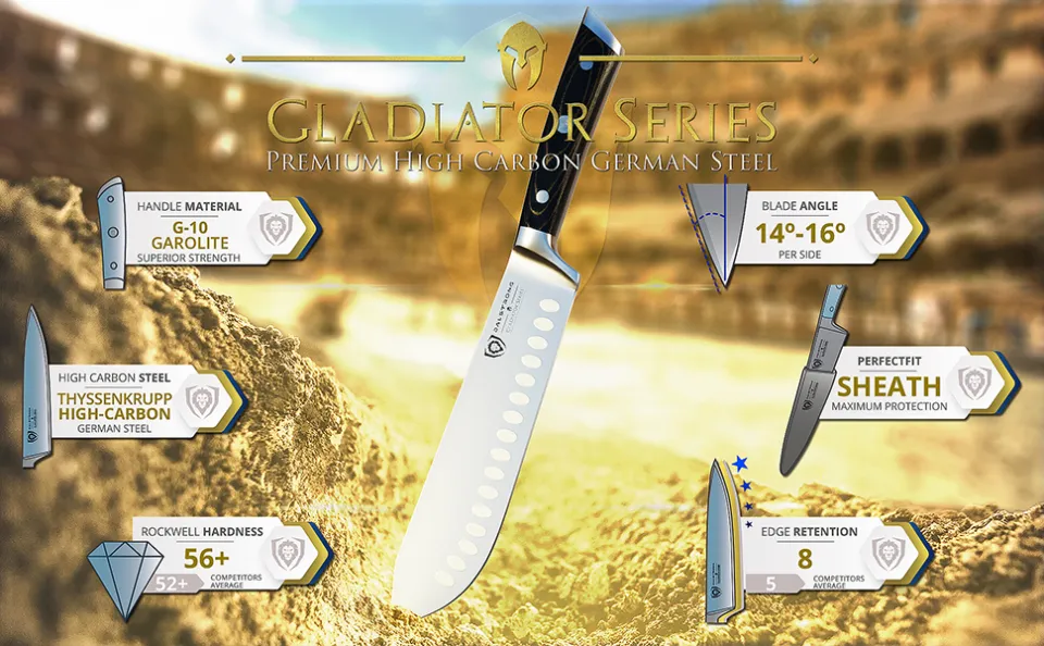 Dalstrong Butcher's Breaking Cimitar Knife - Gladiator Series 10 Slic