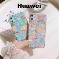เคสโทรศัพท์พิมพ์ลายการ์ตูนขอบแบบนิ่ม huawei #304