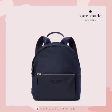 Kate Spade New York Chelsea Medium Nylon Backpack, Deep Cornflower