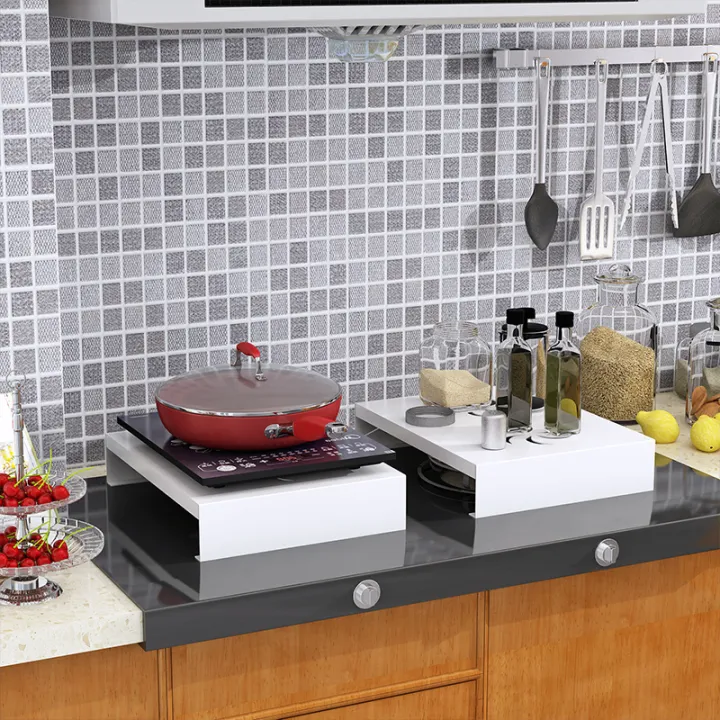 Bracket cooker kitchen shelf gas cooker rack cover plate electric