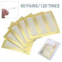 【CW】 60 Pairs Invisible Eyelid Sticker Self-adhesive Sided Adhesive Tape Stickers Lift Strips Make-up